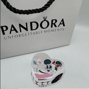 Pandora Epcot International Flower And Garden Festival Heart Charm S925 sliver